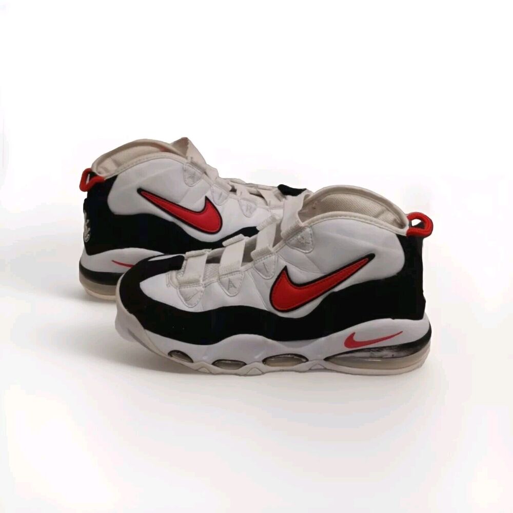 NIKE Air Max Uptempo 95 Pippen Bulls Basketball Red White CK0892-101 SZ 9